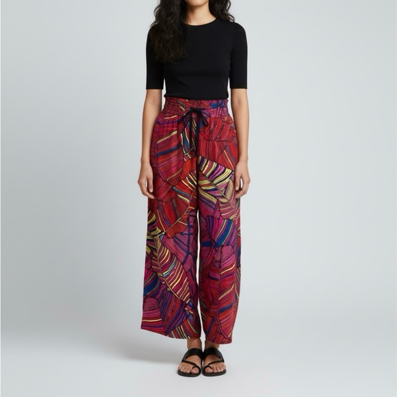 Philosophy Wide Leg Swim Coverup Pants - Picture 2 of 12